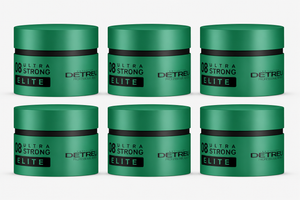 Detreu Clay Matte Wax 08 Ultra Strong Elite 6 x 150 ml