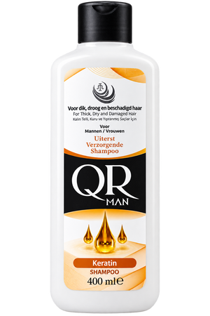 QR Keratin Shampoo 400 ml - Hairwaxshop