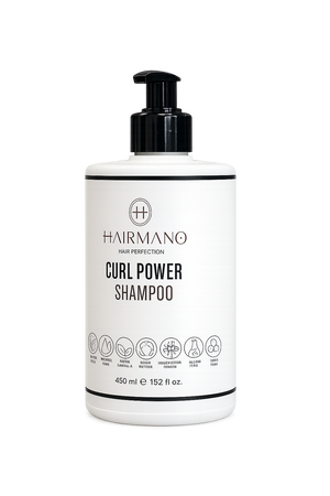 Hairmano Curl Power Shampoo 450 ml - Hairwaxshop