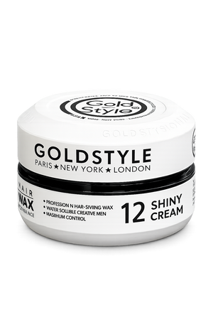 Gold Style Shiny Cream Hair Styling Wax 12  150ml