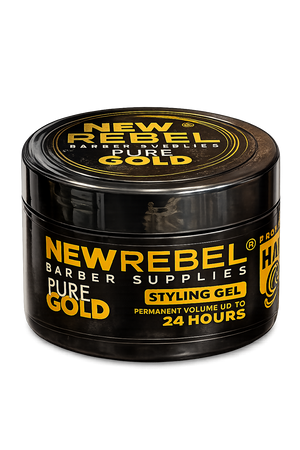New Rebel Pure Gold Hair Gel 400 ml
