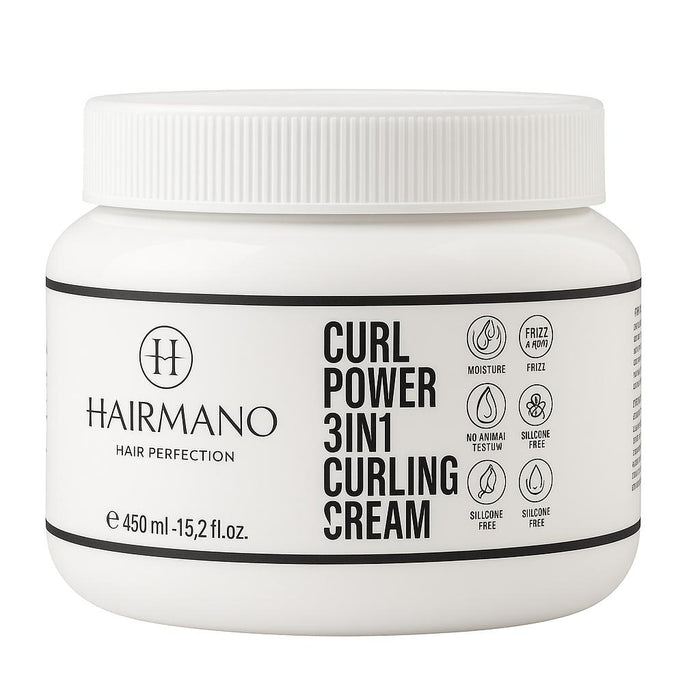 Hairmano Curl Power 3 in 1 Curling Cream 450 ml