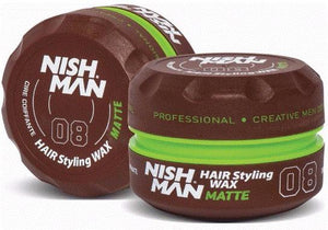Nish Man Hair Styling Wax Matte 150 ml - Hairwaxshop