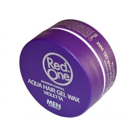 Red One Aqua Hair Gel Wax Violetta Men 150 ml