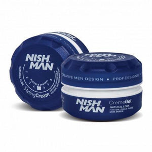 Nish Man Creme Gel Natural Look 150 ml - Hairwaxshop