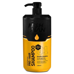 Nishman Pro Salt&Paraben Free with Keration Complex Shampoo 1250 ML - Hairwaxshop