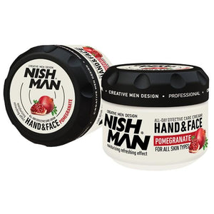 NISHMAN Hand&Face Cream Pomagranate 300 ml - Hairwaxshop
